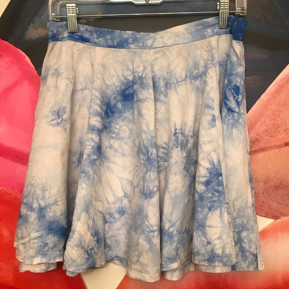 H&M - Tye Dye Mini Skirt